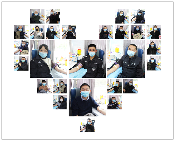 人民警察一心為民，捋袖捐血鐵血柔情——安康市公安局積極開展冬季獻(xiàn)血活動(dòng)