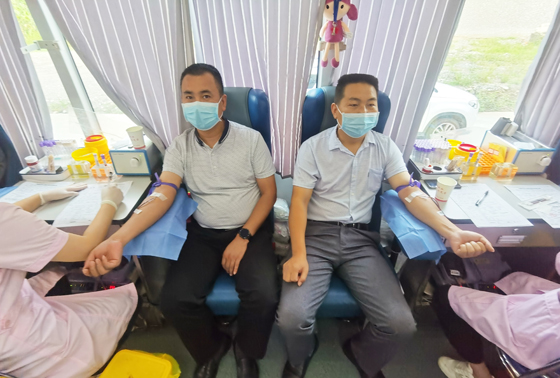 旬陽縣紅軍鎮(zhèn)開展“學(xué)黨史、辦實事”愛心獻(xiàn)血 活動